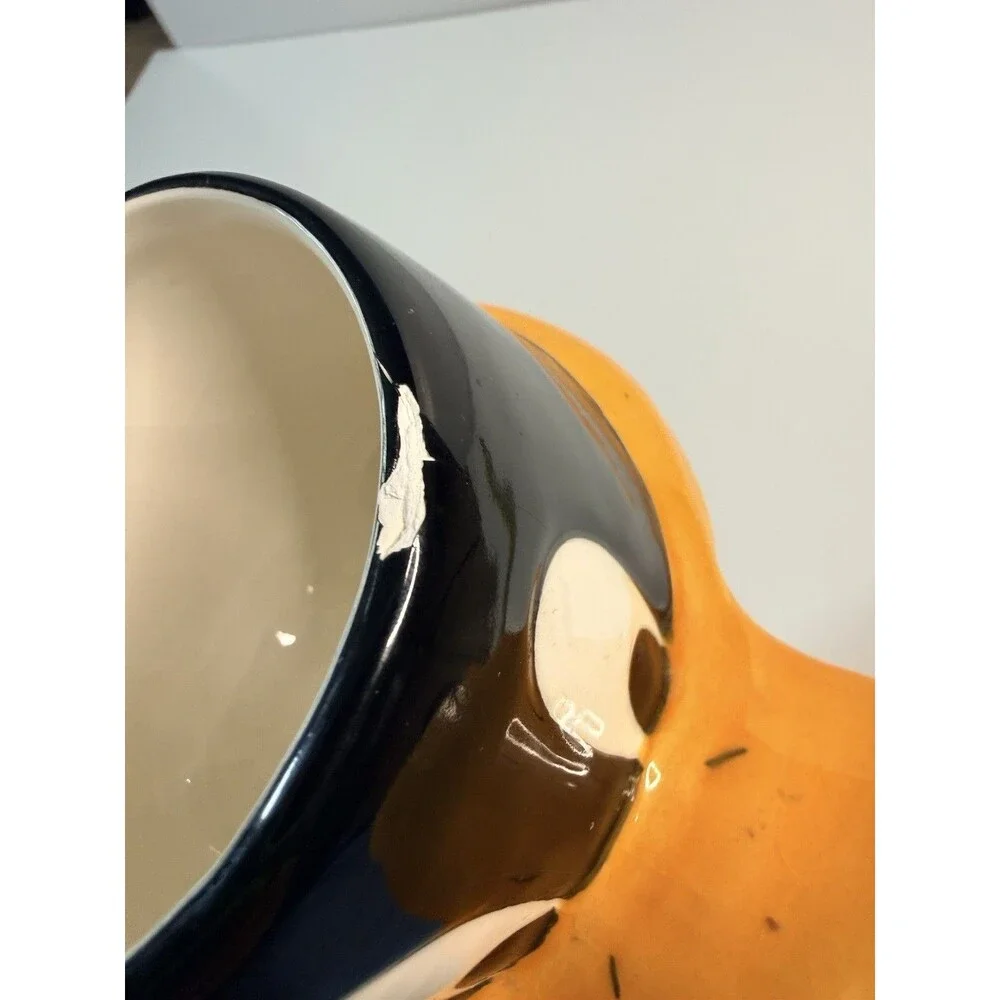 Vintage 1980’s Warner Bros. Figural Daffy Duck Mug